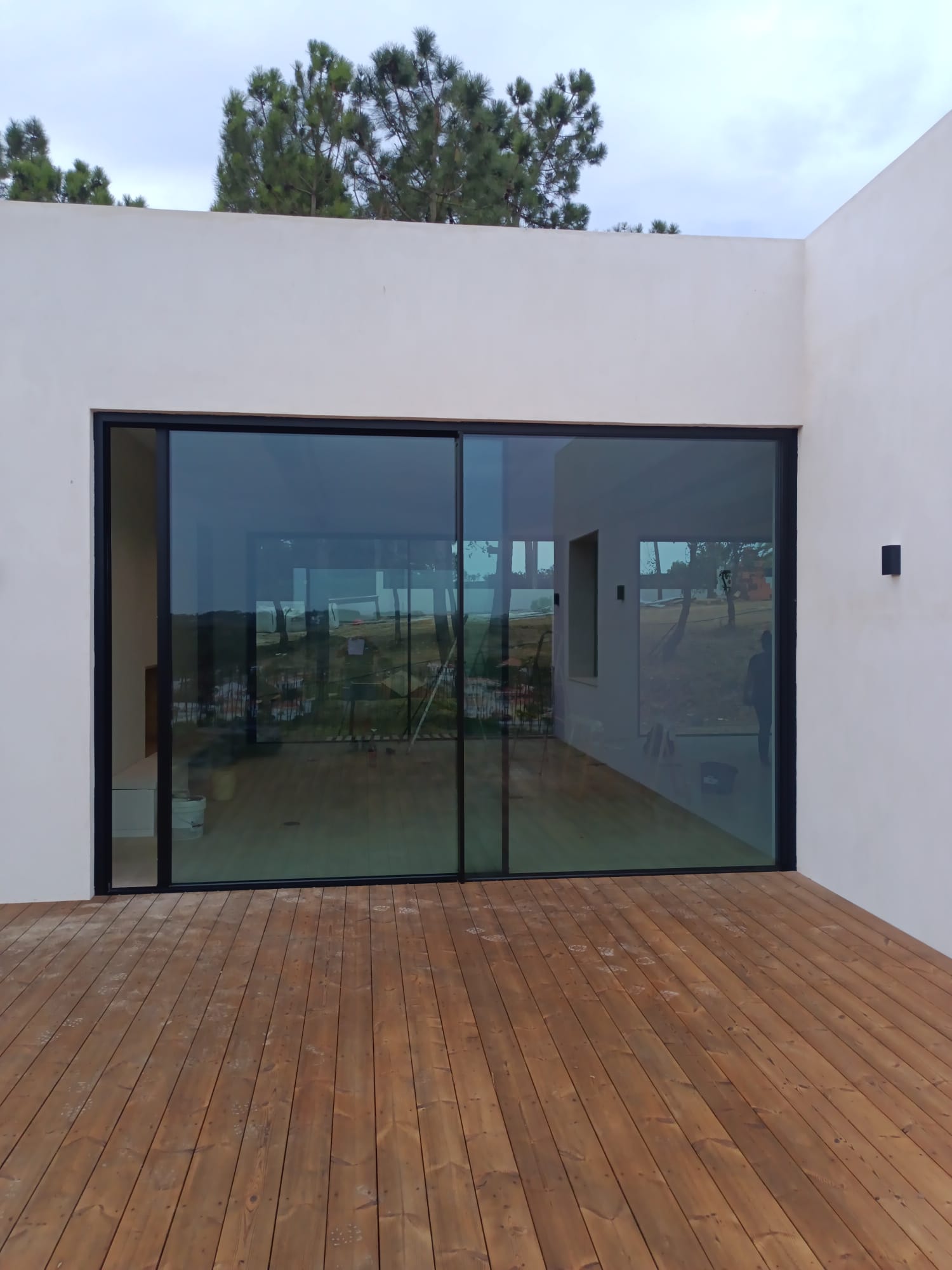 Construção de raiz de moradia