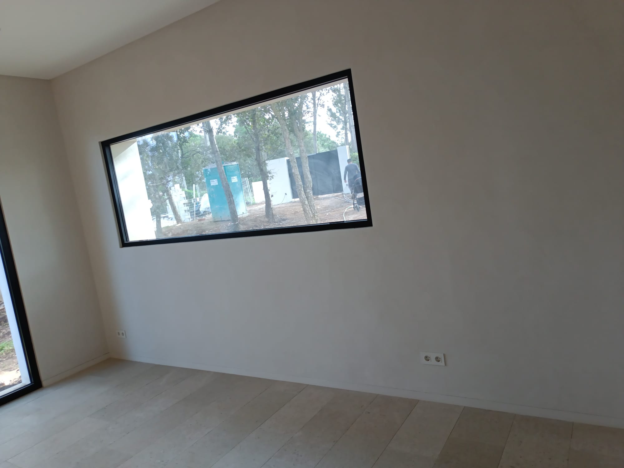 Construção de raiz de moradia