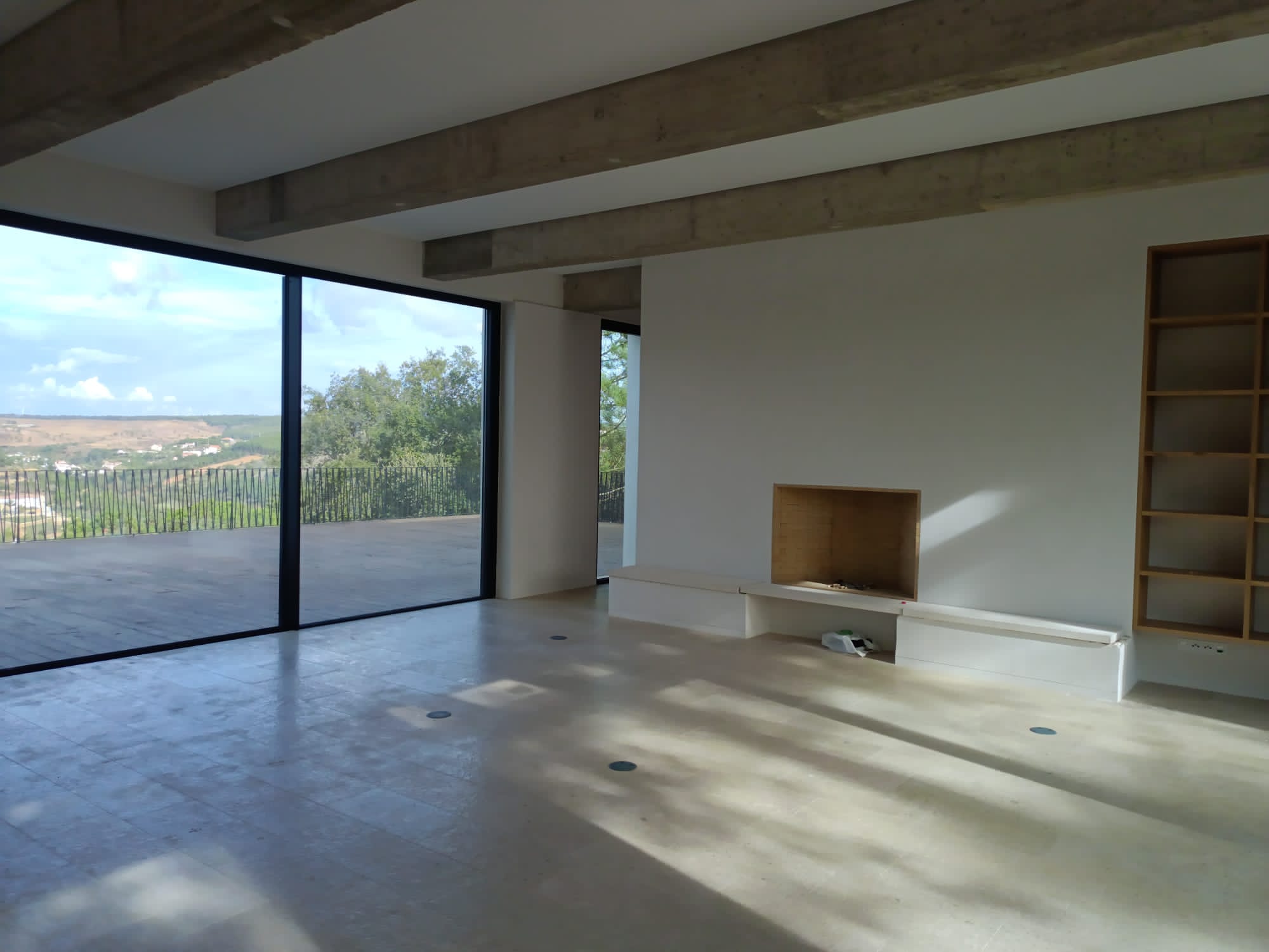 Construção de raiz de moradia