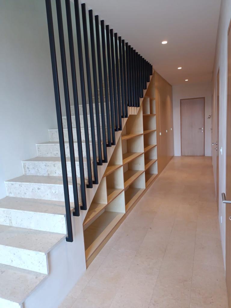 Construção de raiz de moradia