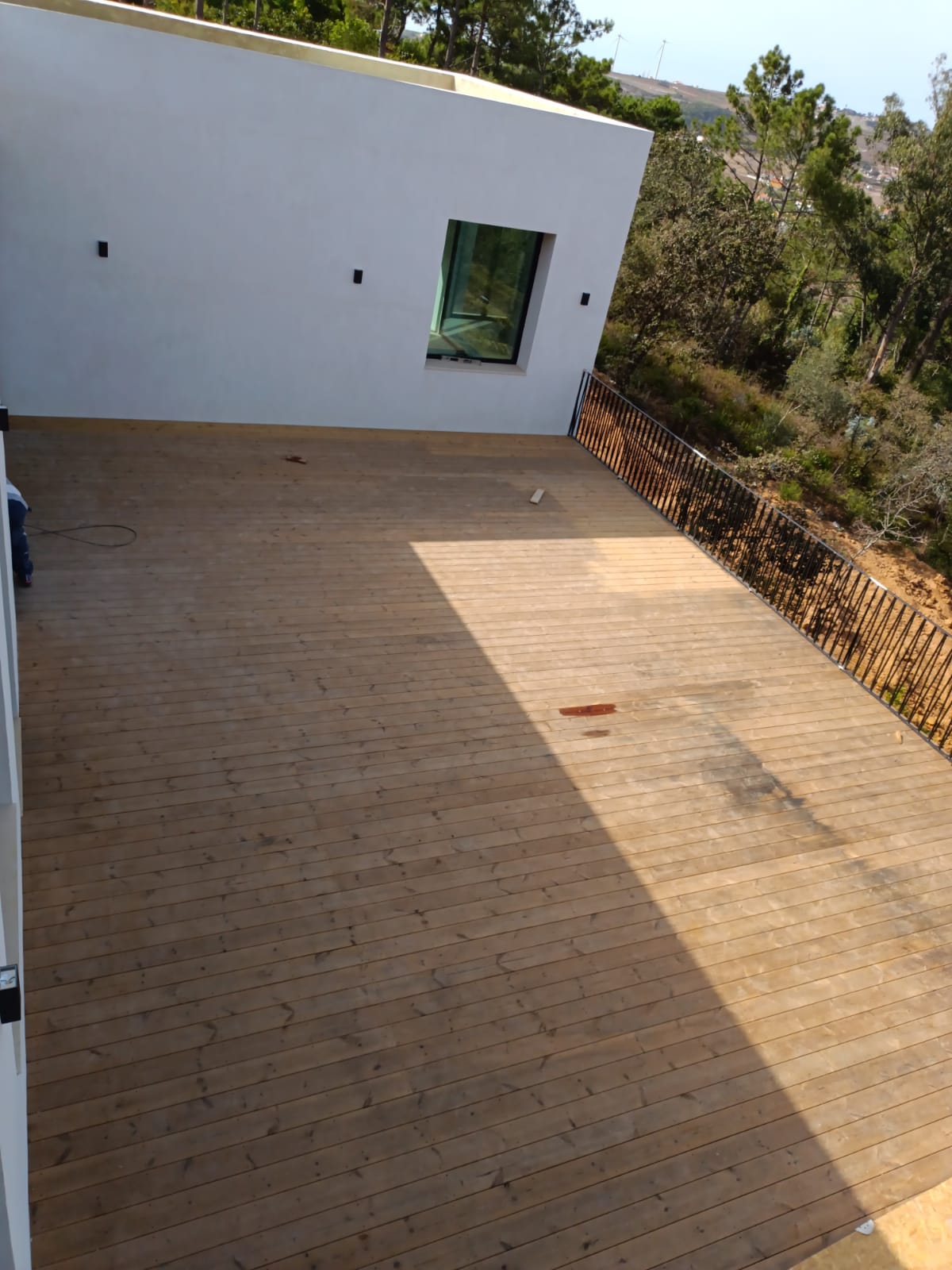 Construção de raiz de moradia