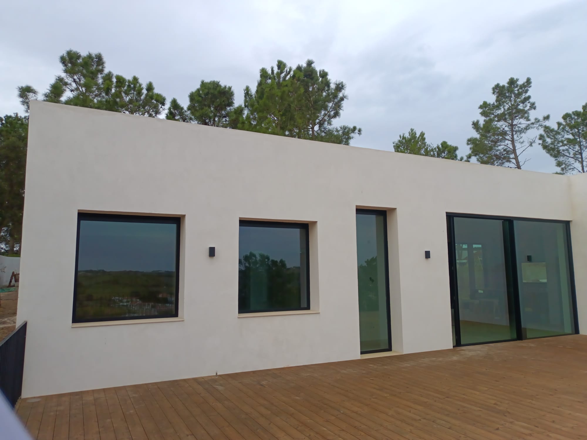 Construção de raiz de moradia