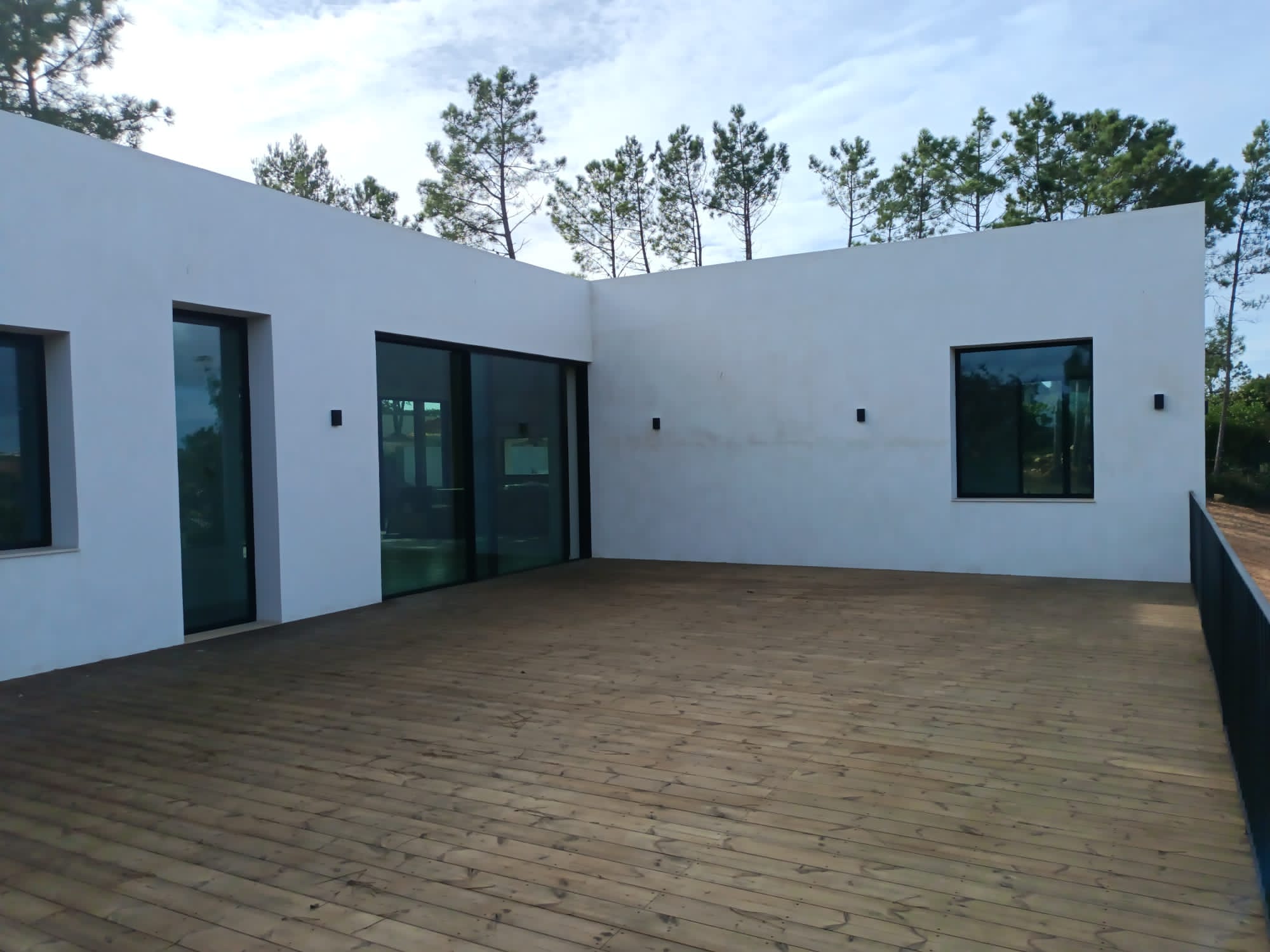 Construção de raiz de moradia
